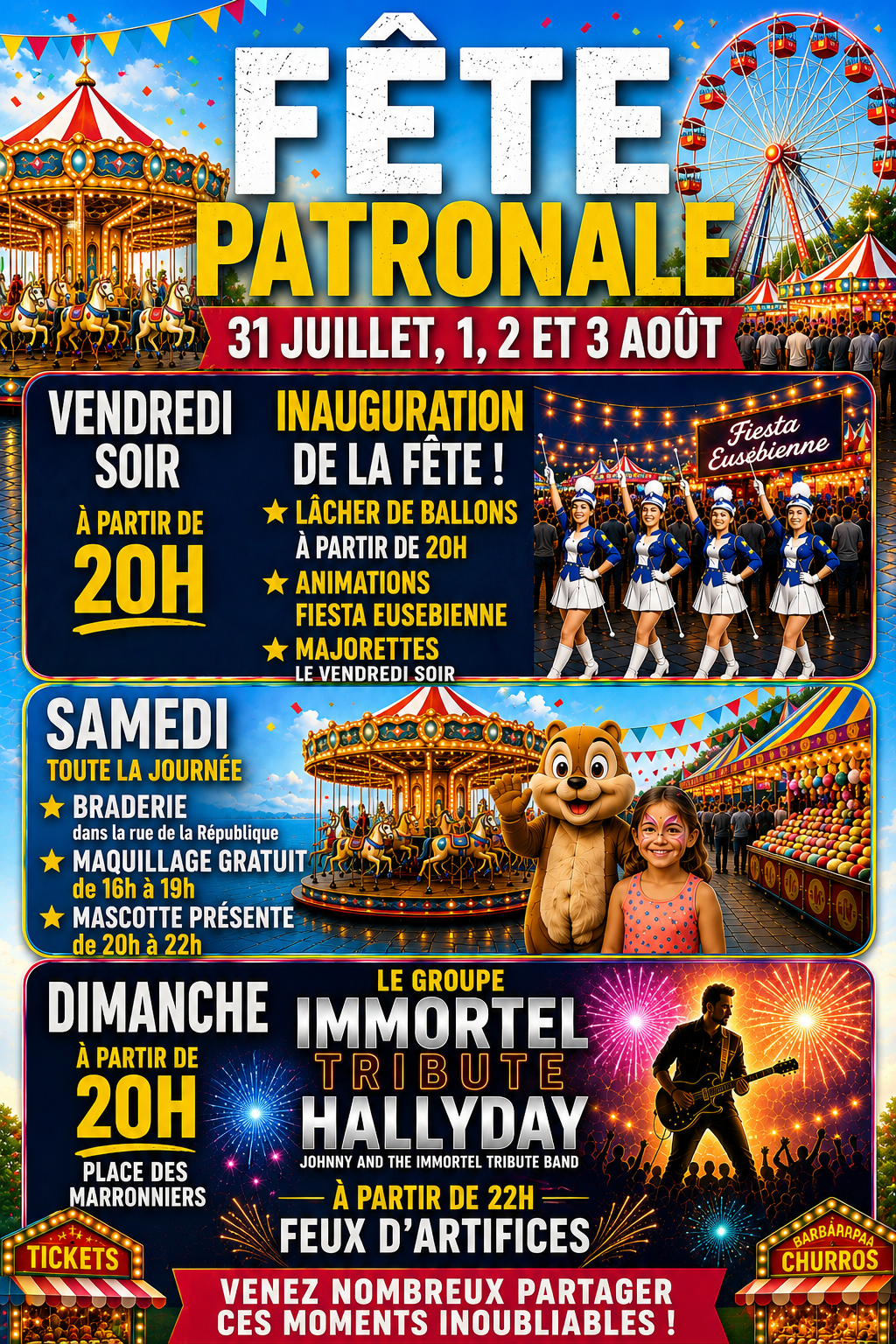 Fête patronale à Seurre 