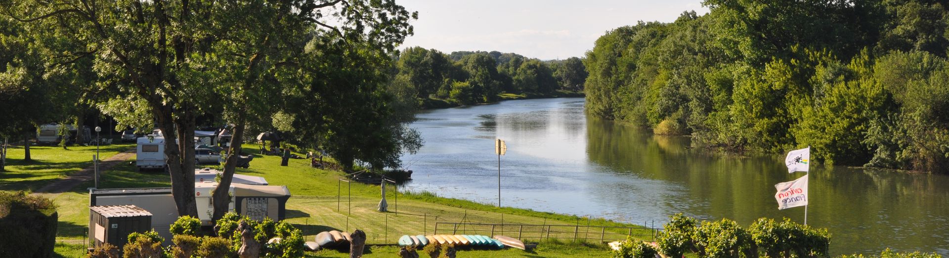 Bannière Camping de la Plage de Seurre